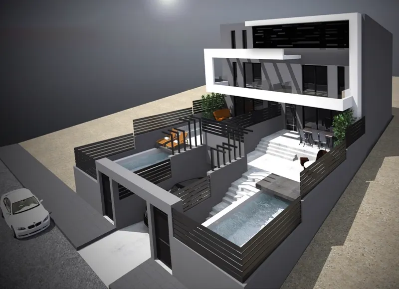 Minimal maisonettes — Aigli, Glyfada